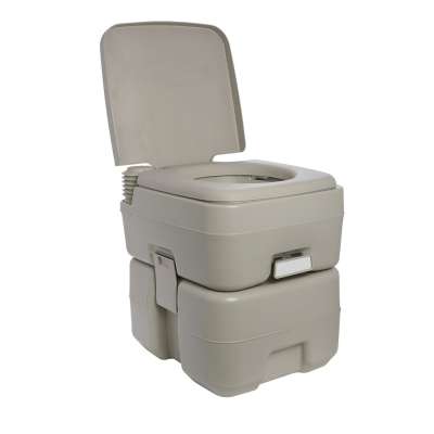 standard Travel Portable Toilet 5.2 Gallons 20L of Water Tank Capacity for Camping, Hiking & Other Outdoor or Indoor