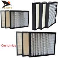 G4 Ventilation systems fabric pleated air filter