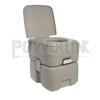 LS80045 RV Portable Toilet, Travel Outdoor Portable Toilet, 2.6 gallon